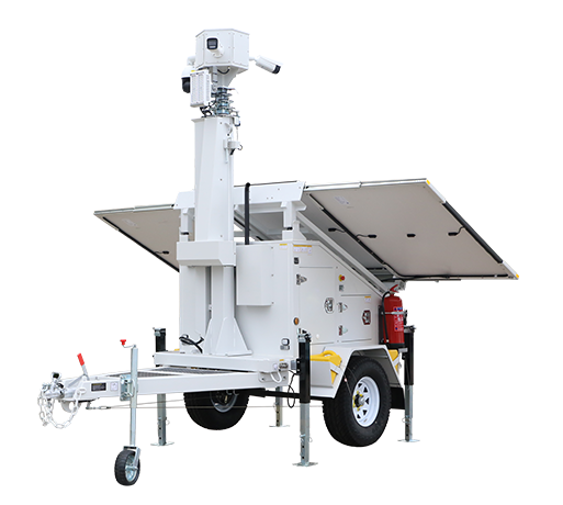 Solar Surveillance Trailer VTS3P Max-M